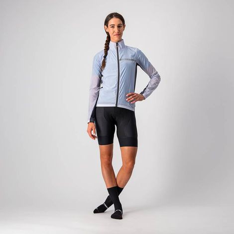 JAQUETA CASTELLI WOMEN - SQUADRA STRETCH - SILVER GRAY/TAM. M