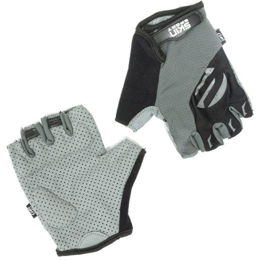 LUVA SKIN SPORT RACE II PTO/CINZA TAM GG