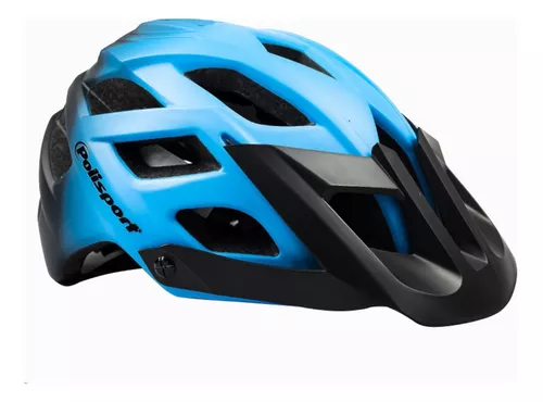 CAPACETE POLISPORT CAP. E3 AZUL PRETO L 58/61