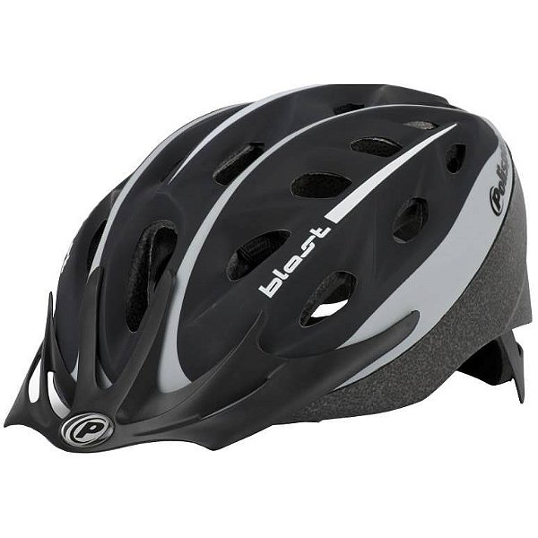 CAPACETE POLISPORT BLAST TAM M PRETO FOSCO