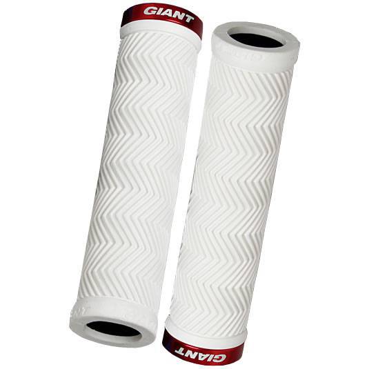 MANOPLA GIANT MTB SOLE 0 BRANCA VERMELHA