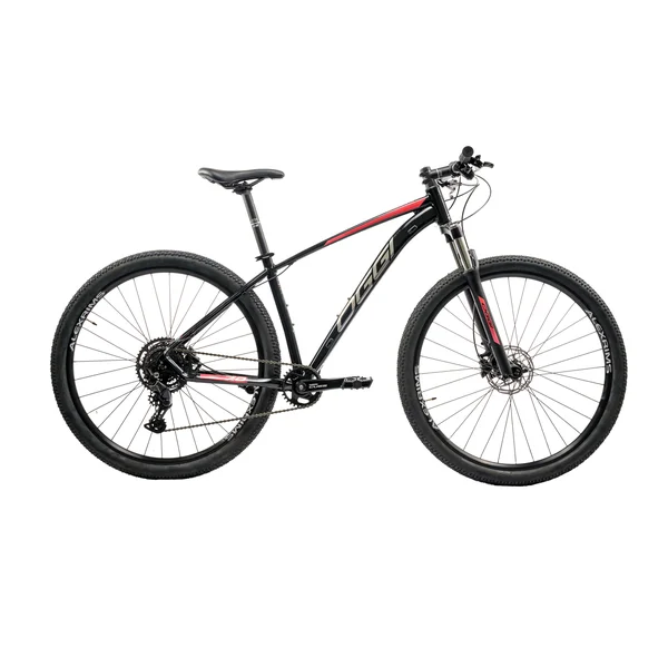 BICICLETA OGGI BIG WHEEL 7.0 2026 - PRETO/VERMELHO -ESTA BICICLETA TEM 14 MESES DE SEGURO GRATIS