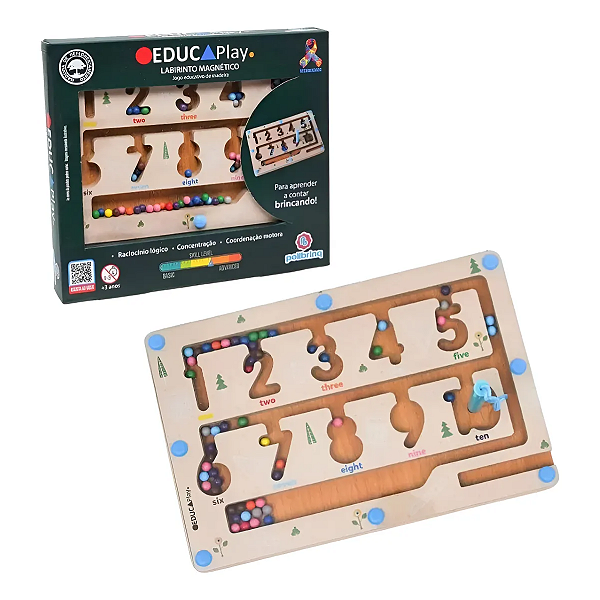 Labirinto Magnético Educaplay Polibrinq