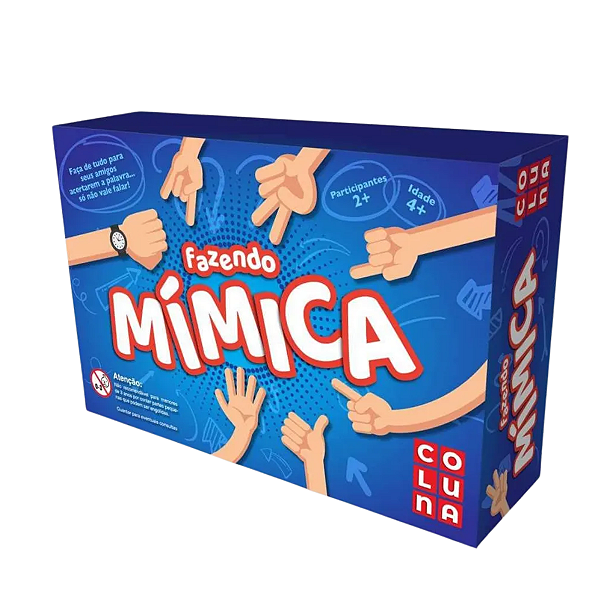 Jogo De Tabuleiro Fazendo Mimica Pais e Filhos