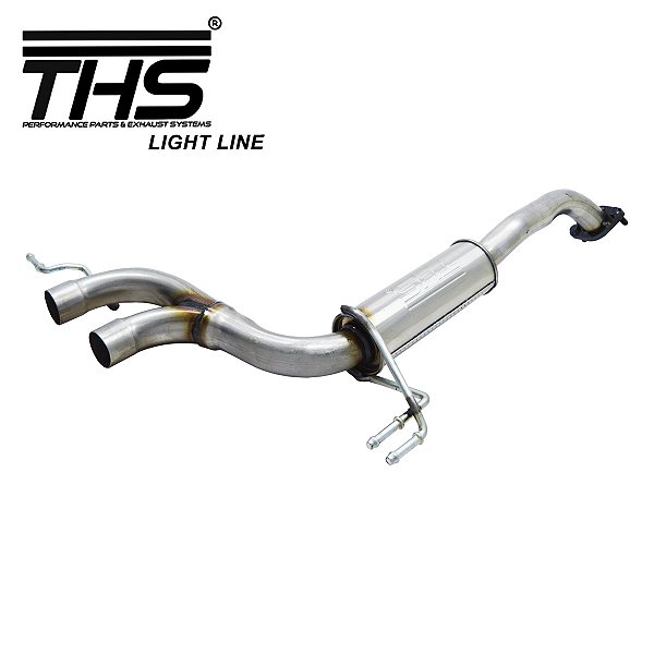 REAR SECTION EXHAUST EM INOX HYUNDAI VELOSTER