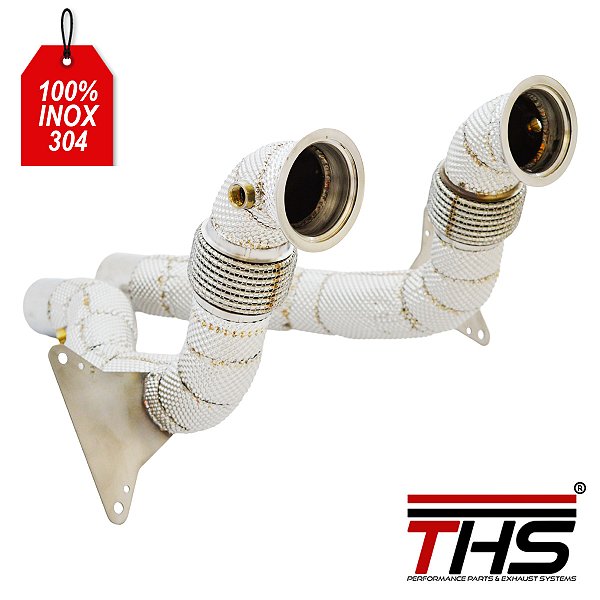 DOWNPIPE THS INOX FERRARI 488 DE 2015 A 2018