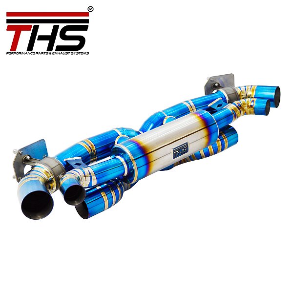 ESCAPAMENTO ESPORTIVO CATBACK THS EM TITANIUM PORSCHE 911 CARRERA 992