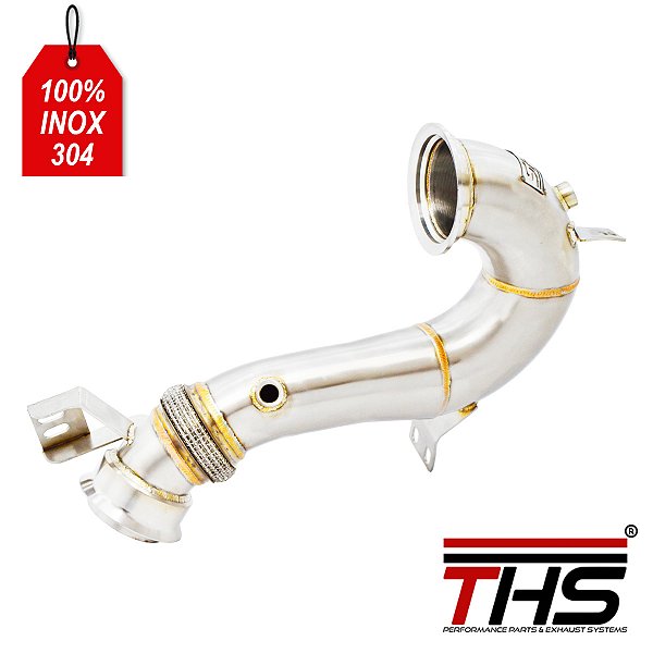 DOWNPIPE THS INOX MERCEDES CLS53 E53 GLE53 GLS53 GT50 GT53 AMG