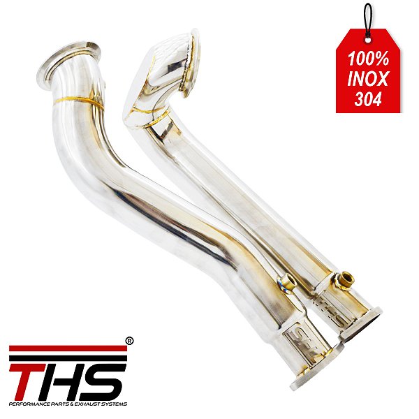 DOWNPIPE THS INOX BMW 135 235 335 535i 535xi 2006 a 2013