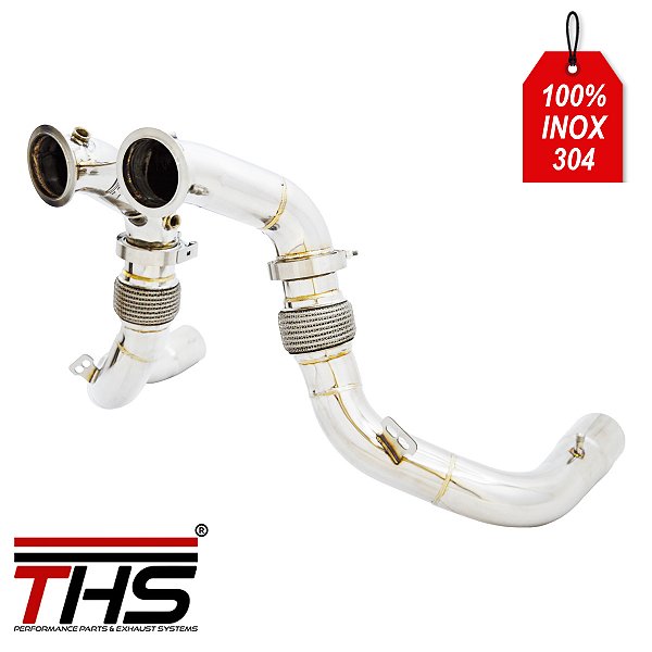 DOWNPIPE THS BMW X5M X6M 4.4 BI TURBO V8 S63 2019 A 2023