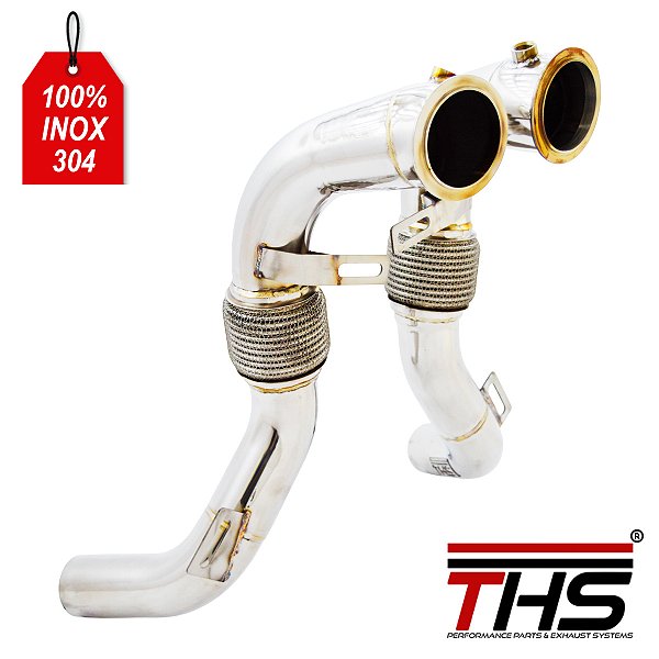 DOWNPIPE THS BMW X5M X6M 4.4 BI TURBO V8 S63 2014 A 2018