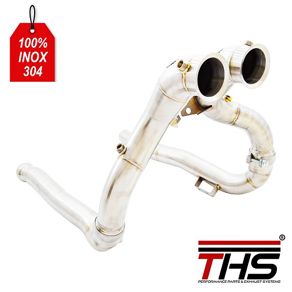 DOWNPIPE THS INOX MERCEDES GT GTR GTS AMG 2015 A 2020
