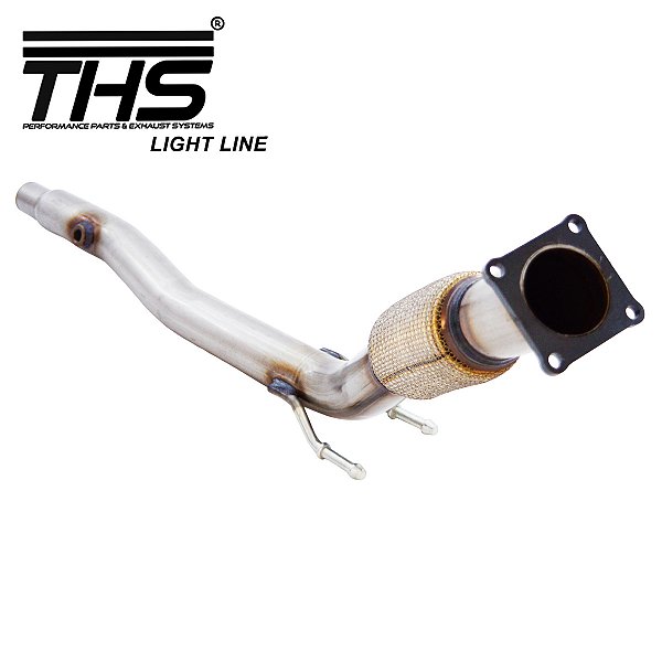DOWNPIPE THS INOX 409 JETTA COMFORTLINE 2.0 ASPIRADO DE 2012 A 2019