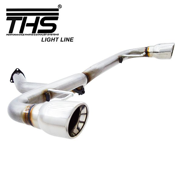 ELIMINADOR TRASEIRO INOX 409 BMW 320 G20 - ESCAPAMENTO ESPORTIVO COM PONTEIRAS