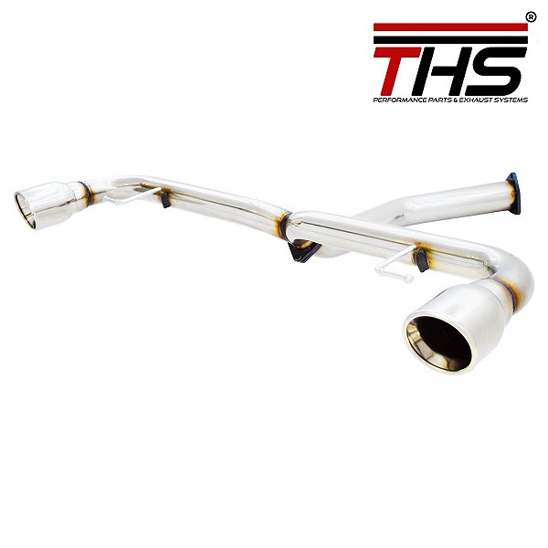 ELIMINADOR TRASEIRO INOX 304 BMW 320 G20 - ESCAPAMENTO ESPORTIVO COM PONTEIRAS