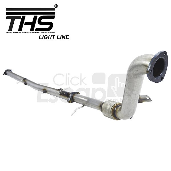 PAR DOWNPIPE CAT DELETE THS LIGHT LINE INOX 409 RANGER 2.2 DIESEL 2012 A 2016