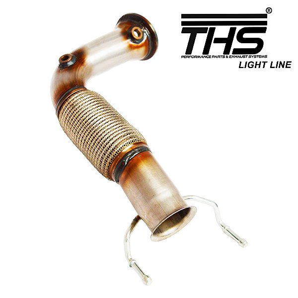 DOWNPIPE THS INOX 304 03 POL. MINI COOPER 2.0 S B48 COM 2 CATALISADORES