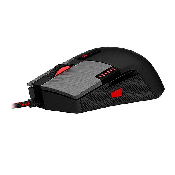 MOUSE GAMER AOC AGON AGM700, RGB, 16000 DPI, 8 BOTOES, PRETO, AGM700DRCB