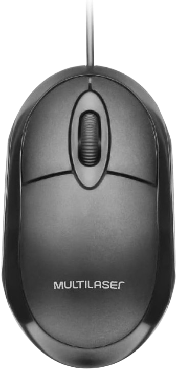 MOUSE CLASSIC COM FIO DA MULTILASER