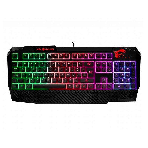 TECLADO GAMER MSI VIGOR GK40 RGB, VIGOR-GK40
