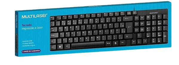 TECLADO MULTILASER TF100 USB ABNT2