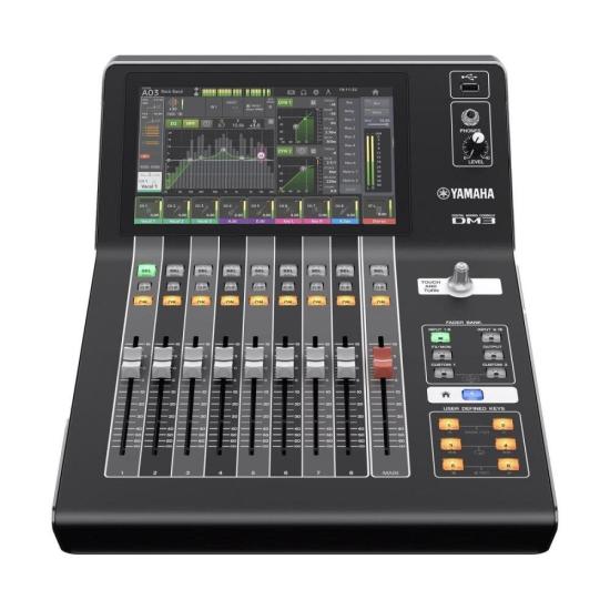 Mesa de Som Digital Yamaha DM3 Dante 22 Canais USB 96kHz