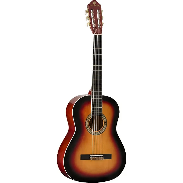 Violão Harmonics GNA-111 Nylon Sunburst
