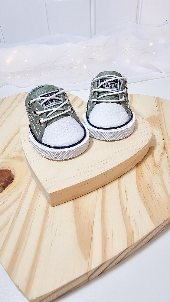 TÊNIS CANO BAIXO PISTACHE