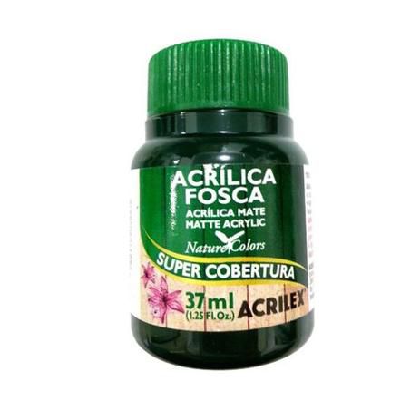 Tinta Acrílica Fosca Acrilex 37ml - Verde Esmeralda 571