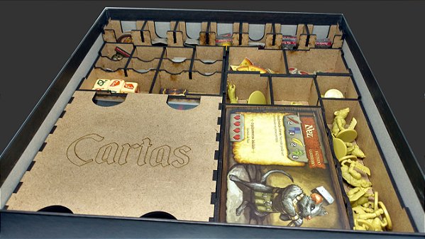 Organizador (INSERT MDF) para Ilha dos Dinossauros - Retail (2ed) -  Bucaneiros Jogos - Board Games (Jogos de Tabuleiro), Card Games e Acessórios