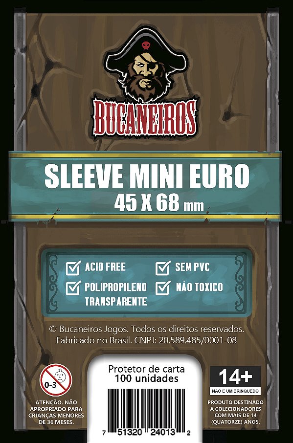 SLEEVE MINI EURO (45 x 68)