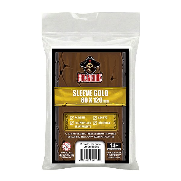 Sleeve GOLD (80 x 120)
