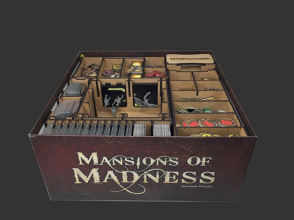 Organizador (INSERT MDF) para Mansions Of Madness