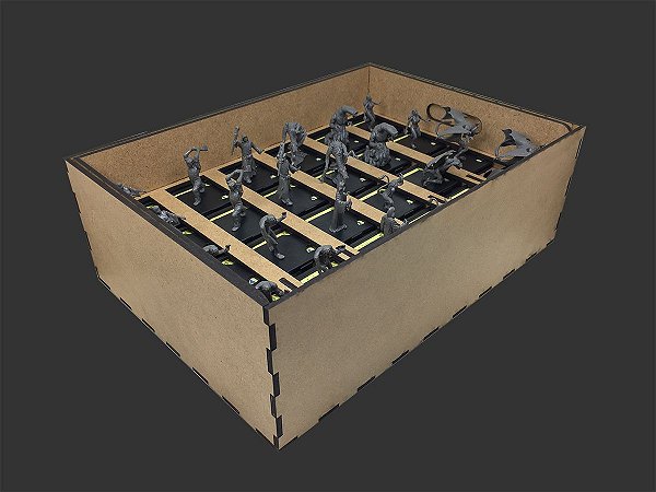 Organizador (INSERT MDF) para Mansions Of Madness (Expansões)