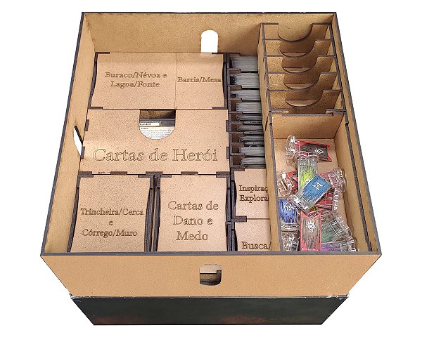 Organizador (INSERT ESTENDIDO) para O Senhor dos Anéis: Jornadas na Terra Média