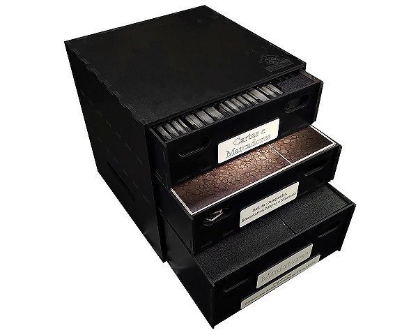 Caixa Organizadora "Big Box" BLACK PREMIUM com Gavetas para O Senhor dos Anéis: Jornadas na Terra Média