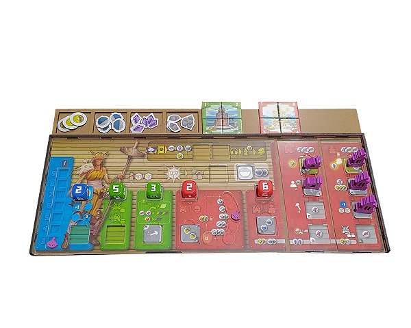 Kit Dashboard para Daimyo: Renascimento do Império - COM CASE