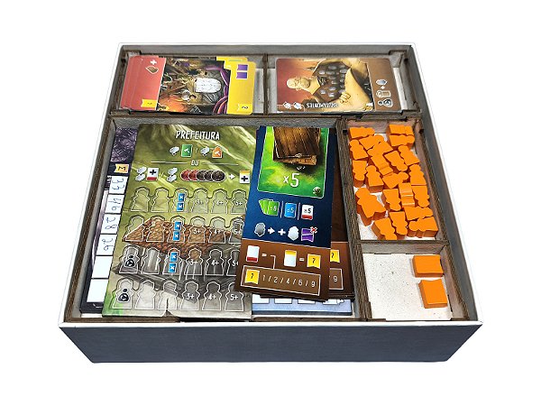 Organizador (SOFT INSERT PARANÁ) para Arquitetos do Reino Ocidental: Era dos Artesãos + Board Band (Elástico)