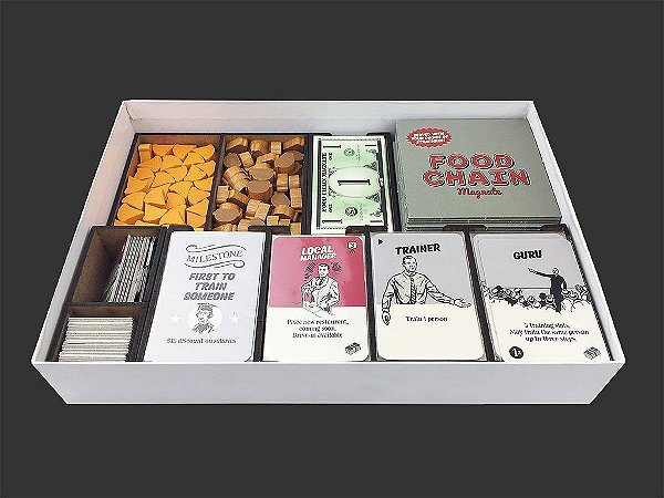 Organizador (SOFT INSERT PARANÁ) para Food Chain Magnate (Versão Internacional)