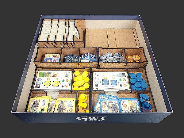 Organizador (SOFT INSERT PARANÁ) para Great Western Trail (Segunda Edição) - Modelo 1