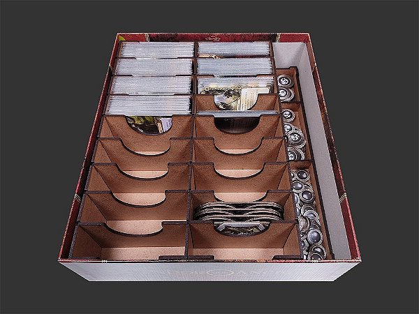 Organizador (SOFT INSERT PARANÁ) para Senhor dos Anéis: Card Game (Versão Revisada) - EXPANSÕES