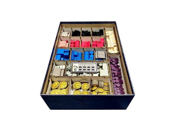 Organizador (SOFT INSERT PARANÁ) para Terra Mystica (Modelo 2)