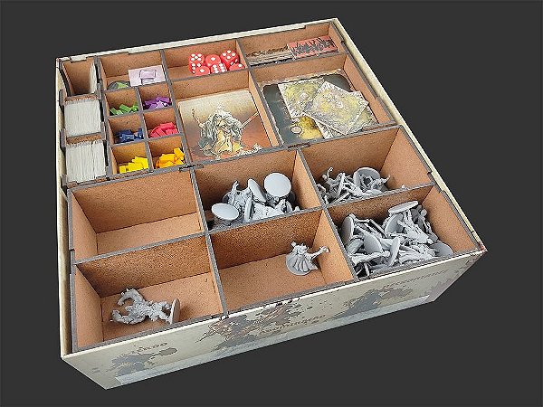 Organizador (SOFT INSERT PARANÁ) para Zombicide Black Plague