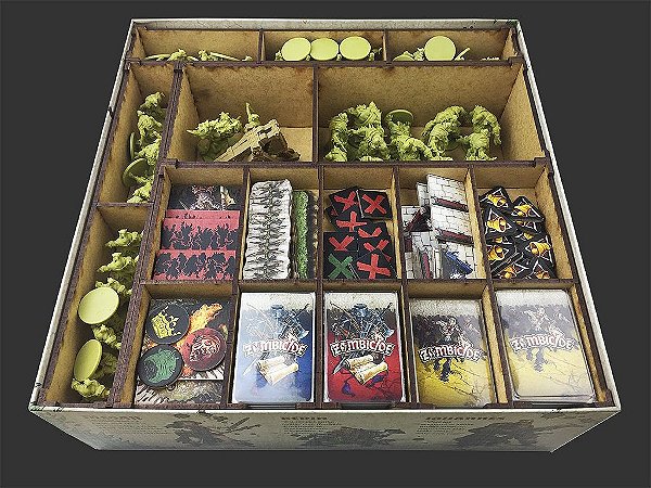 Organizador (SOFT INSERT PARANÁ) para Zombicide Green Horde