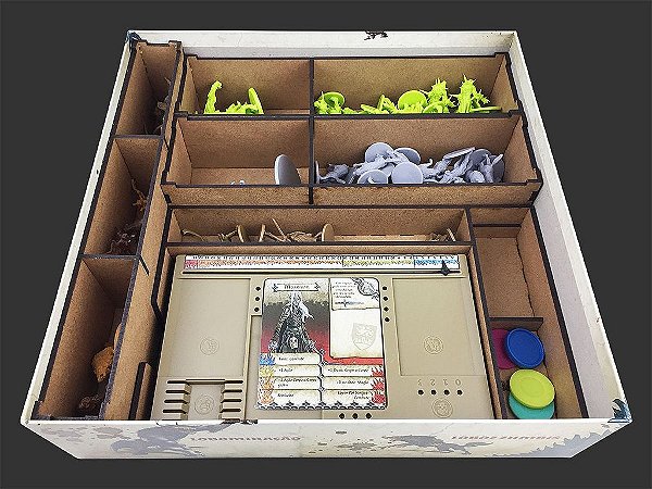 Organizador (SOFT INSERT PARANÁ) para Zombicide Wulfsburg