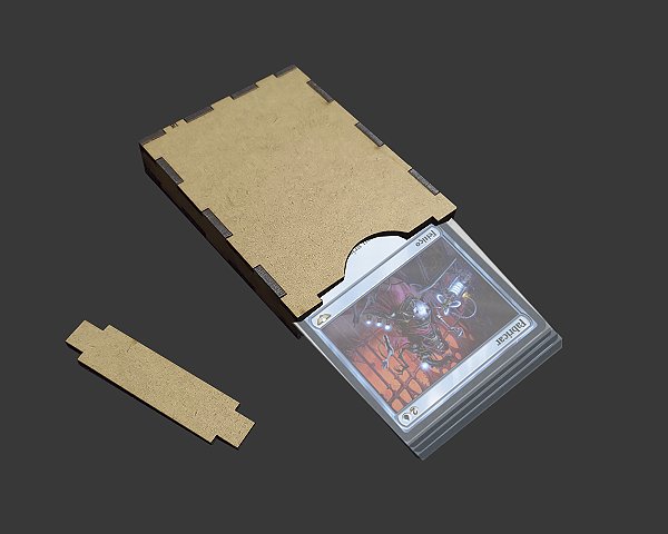 Draft Box Unitária para Cube Box (Caixa Organizadora para Campeonatos de Magic)