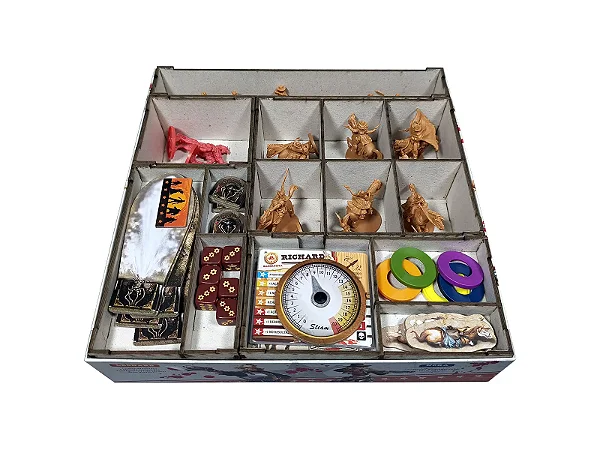 Organizador (SOFT INSERT PARANÁ) para Zombicide: Gears & Guns + Running Wild