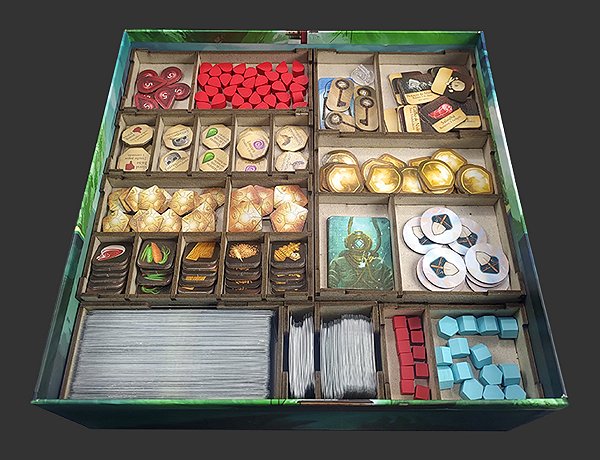 Organizador (SOFT INSERT PARANÁ) para Sleeping Gods + Board Band (Elástico)