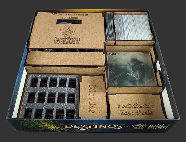 Organizador (INSERT MDF) para Destinos