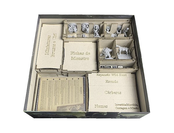 Organizador (SOFT INSERT PARANÁ) para The Witcher: Old World (STANDARD) + Extras FC